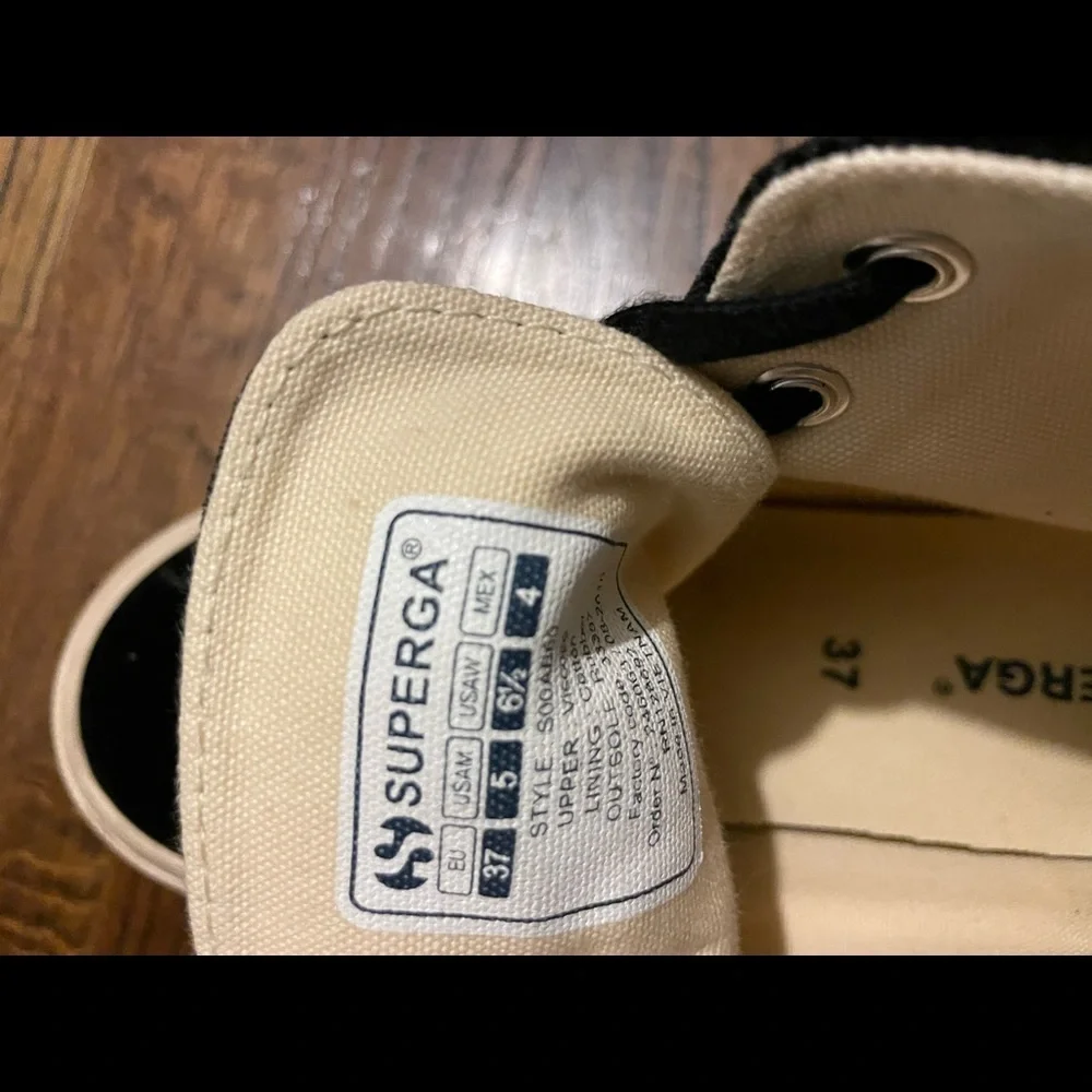 Superga velvet  black high top sneakers